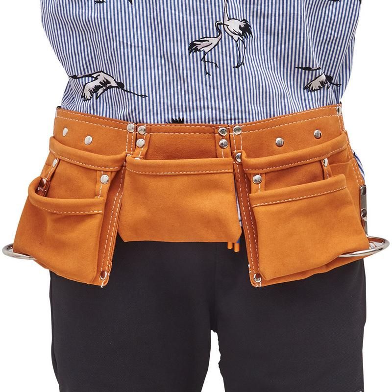1pcs Small Tool Bag Waist Leather Repair Kit Belt Bag For Tools Toolbox/ Repair Kit / Tools Pocket Adjustable Tool Bag