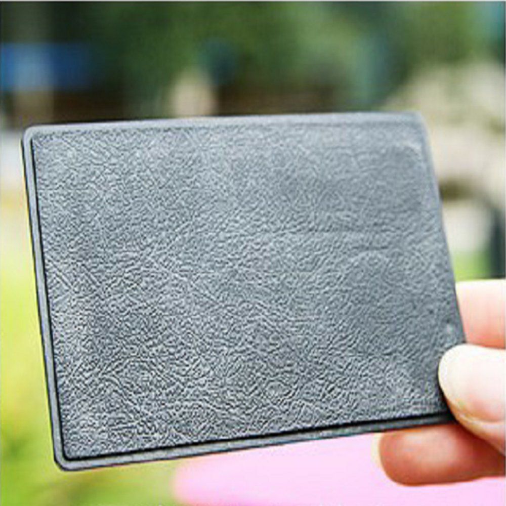 8 Digit Ultra Thin Solar Power Calculator Portable Mini Touch Silver