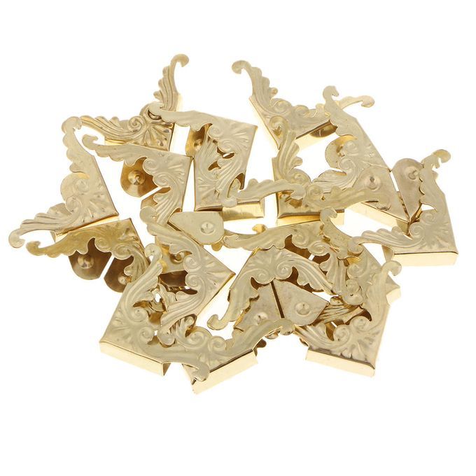 20pcs Metal Corner Protectors Photo Frame Corner Furniture Corner