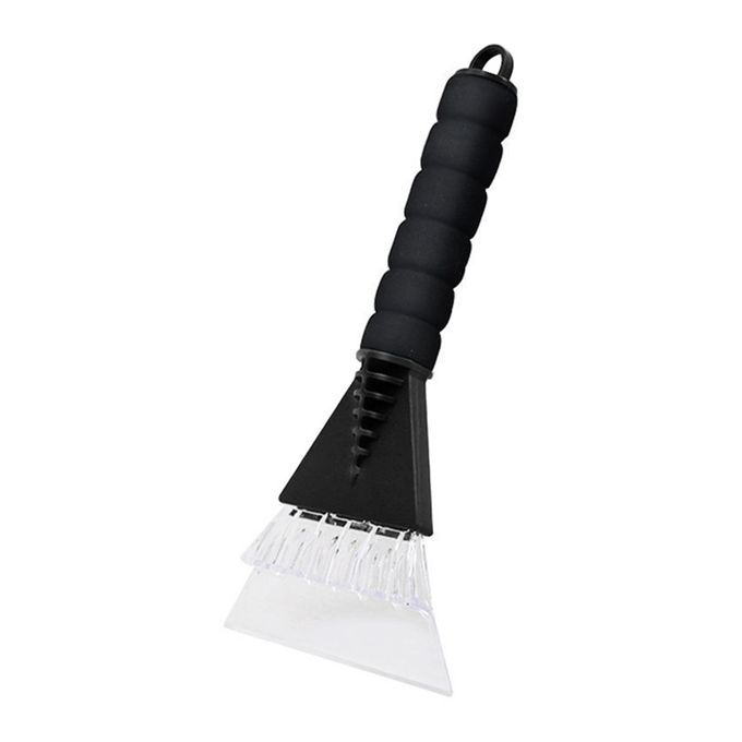 Compact Car Ice Scraper Window Windshield Frost For Van Bus Black