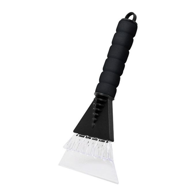 Compact Car Ice Scraper Window Windshield Frost For Van Bus Black
