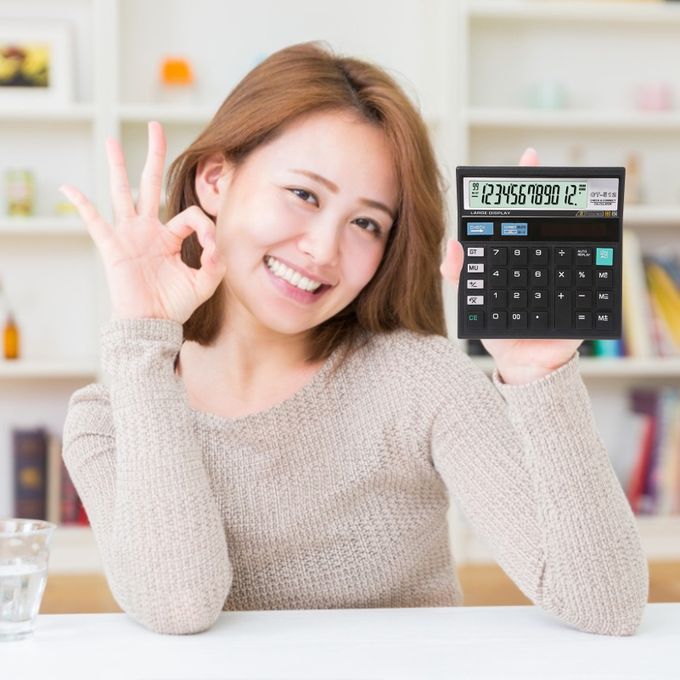 Calculator 12-Digit Desktop Financial Handheld Calculator