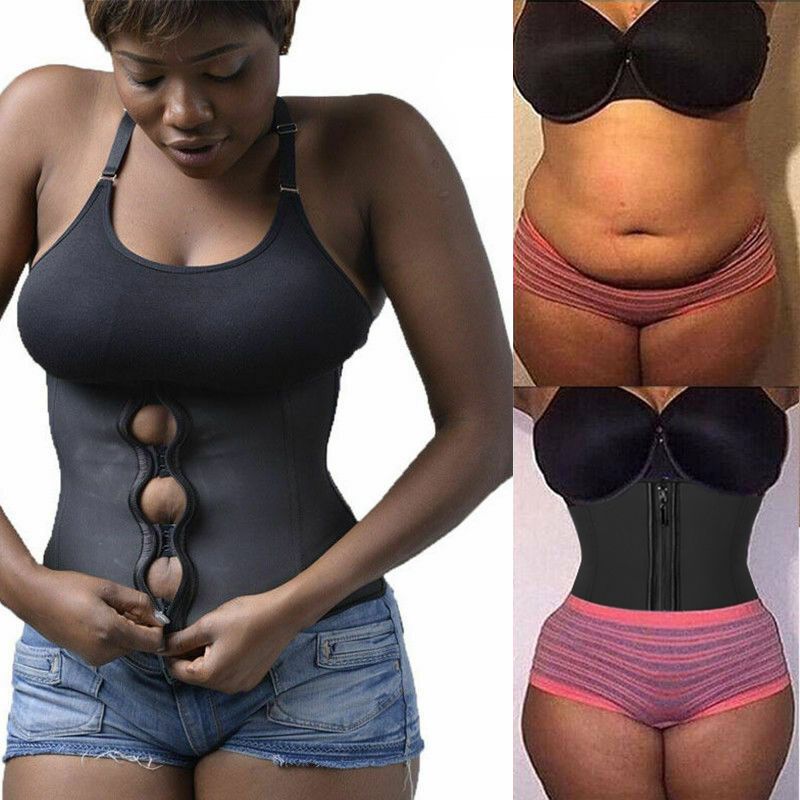 Waist Trainer For Women Underbust Corset Top Latex Sport Girdle Waist Cincher HourglBody Slimming Belt Modeling Strap