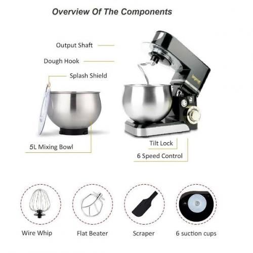 STAND CAKE MIXER 4.5L Powerful Performance