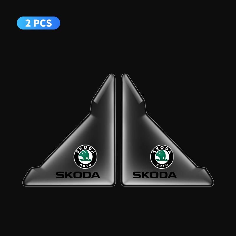 Car Door Corner Cover Anti-Collision Protection For Skoda Fabia 2 Octavia 3 Rapid Superb Accessories Led Luggage Car Styling