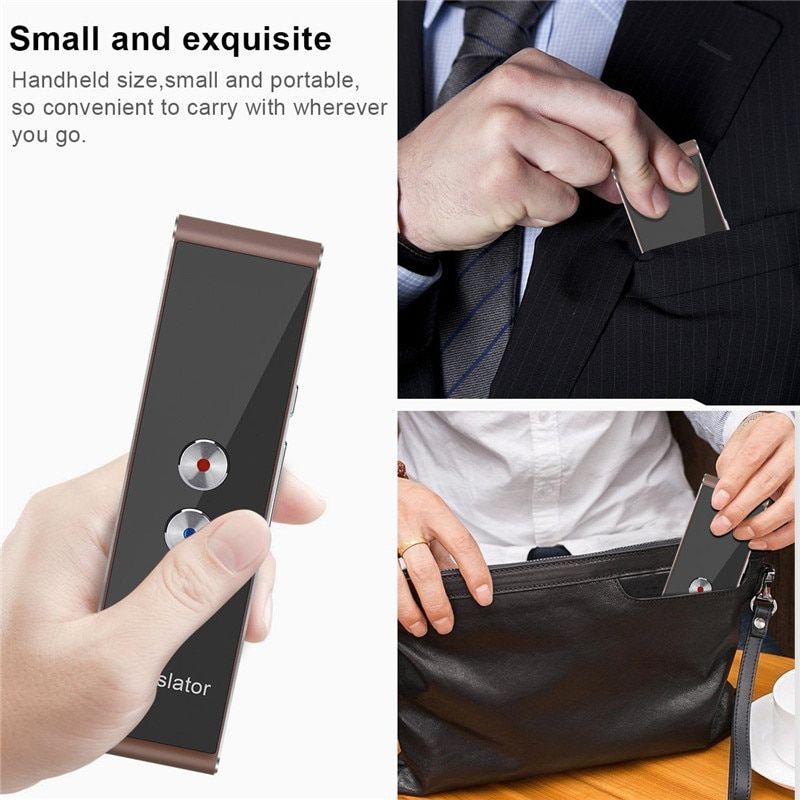DOITOP Universal Multi Language Voice  Translator Speech Text Translation Device With APP For Business Travel Shopping WOEDA