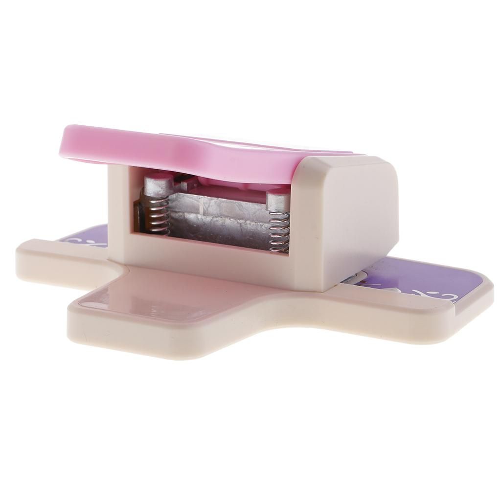 Paper   Edge   Punch   Large   Fancy   Border   Embossing   Pink