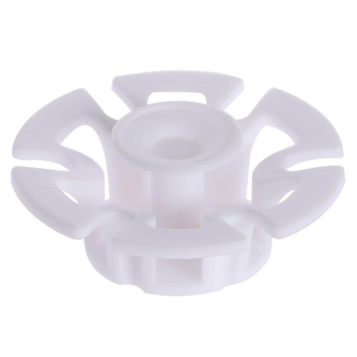 10Pcs Plug Holders Plug Holders Hooks Finishing Brackets White
