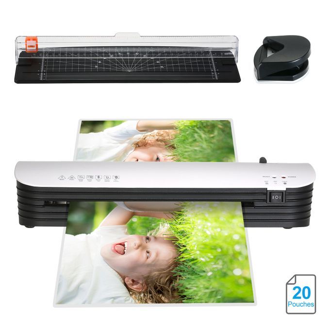 SL299 Laminator Machine Set A4 Size Hot And Cold Lamination