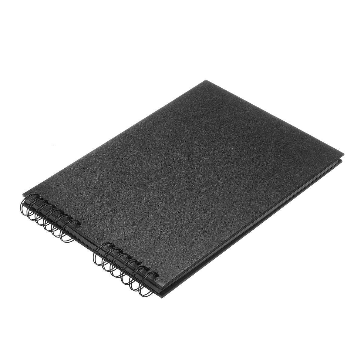 20 Sheets Black Pages Handmade Family Scrapbook Wedding Photo Album Retro Album Anniversary Scrapbook Black
