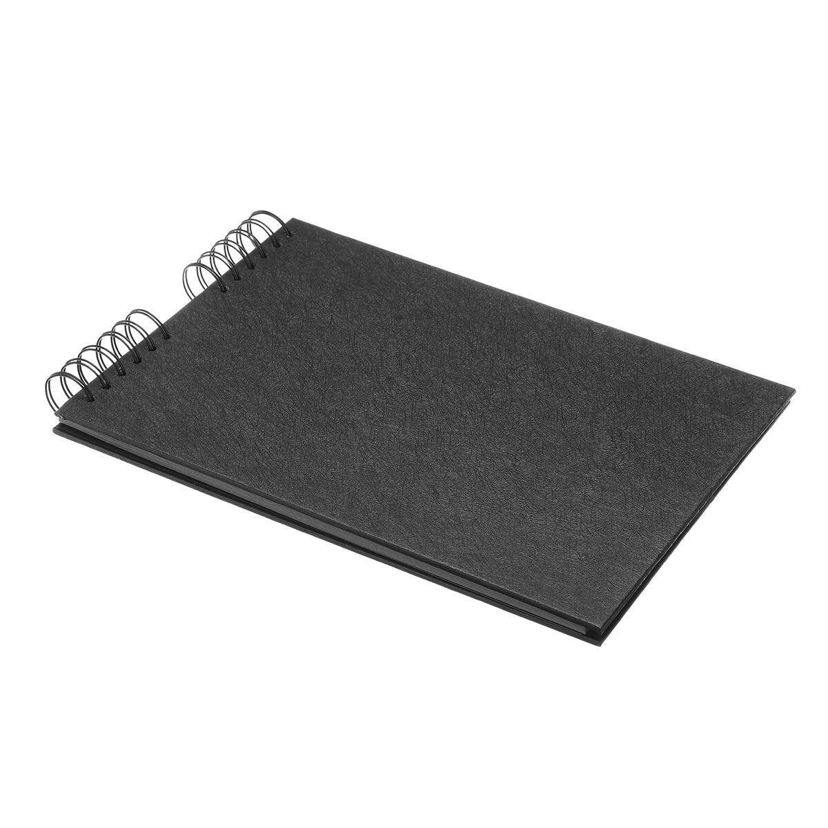 20 Sheets Black Pages Handmade Family Scrapbook Wedding Photo Album Retro Album Anniversary Scrapbook Black