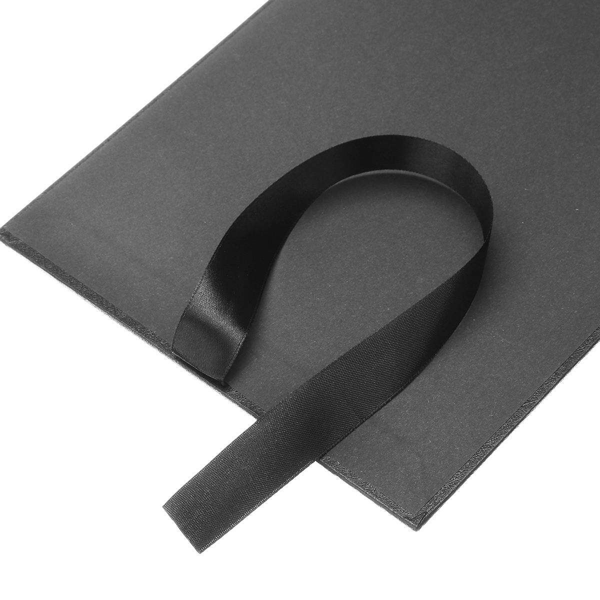 20 Sheets Black Pages Handmade Family Scrapbook Wedding Photo Album Retro Album Anniversary Scrapbook Black