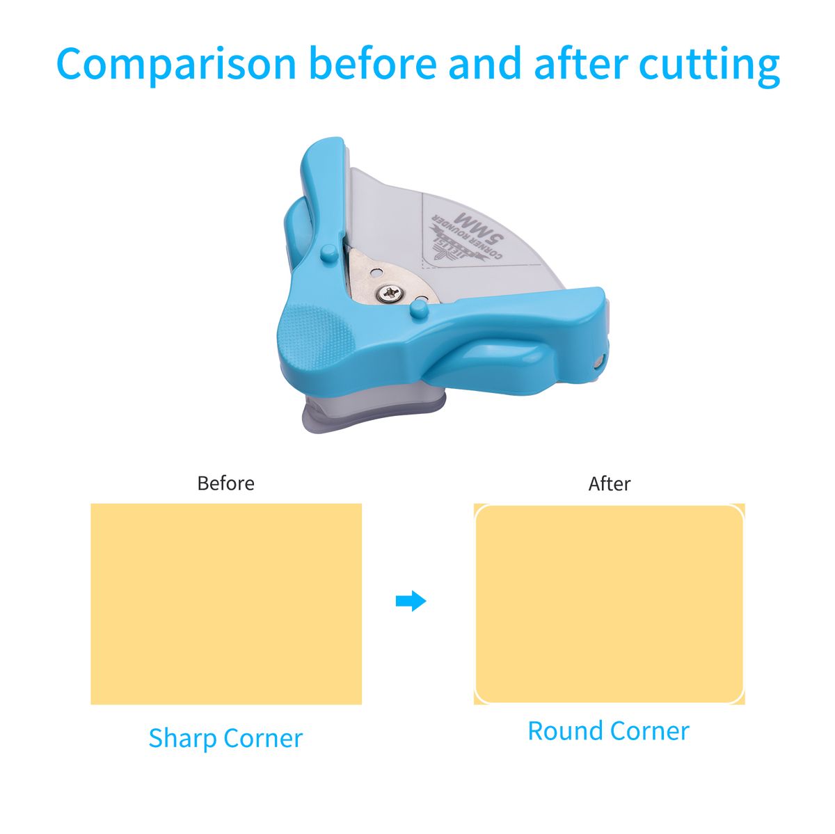 Portable Corner Rounder R5 Round Corner Trimmer