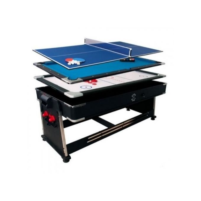7ft 3-In-1 Multi Games, Table Tennis Pool, Air Hockey