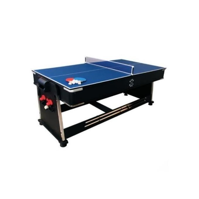 7ft 3-In-1 Multi Games, Table Tennis Pool, Air Hockey