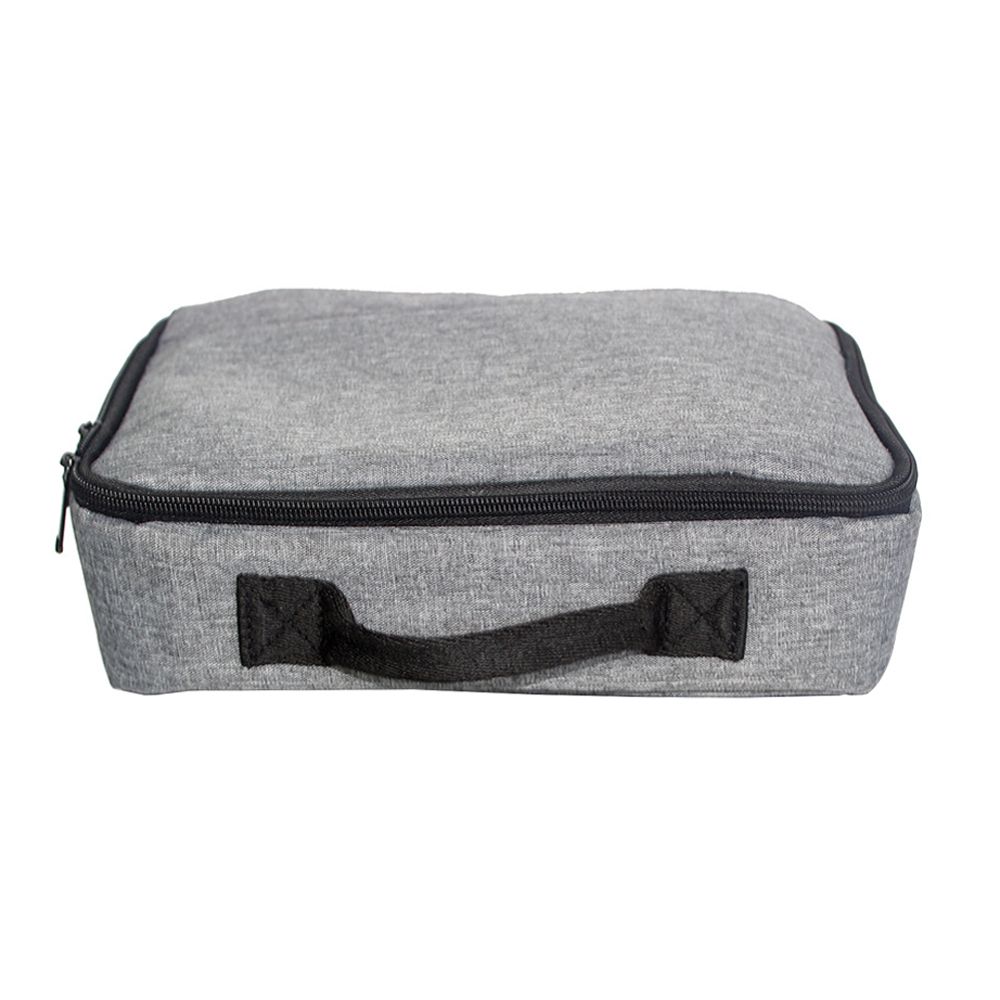 Portable Grey Projector Storage Bag Case Universal Carrying