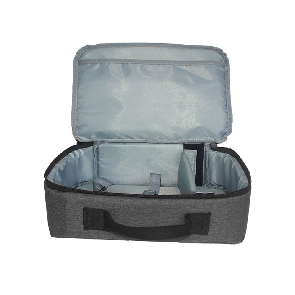 Portable Grey Projector Storage Bag Case Universal Carrying