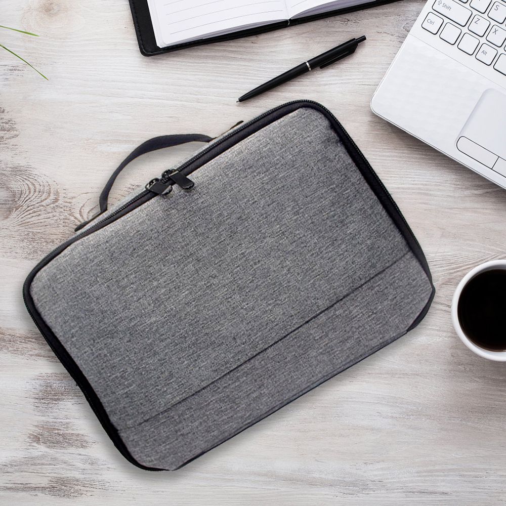 Portable Grey Projector Storage Bag Case Universal Carrying