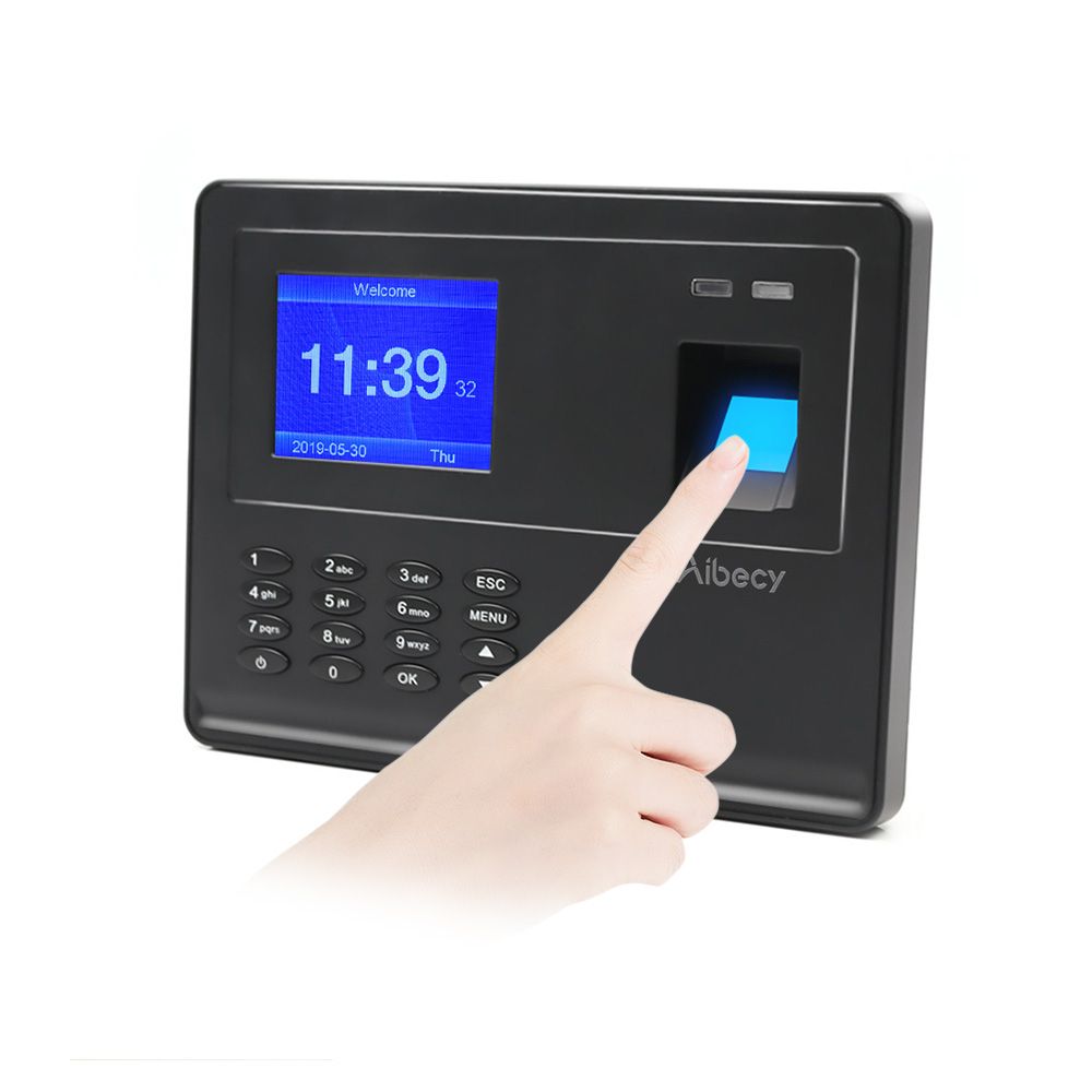 Aibecy Biometric Fingerprint Password Time Attendace