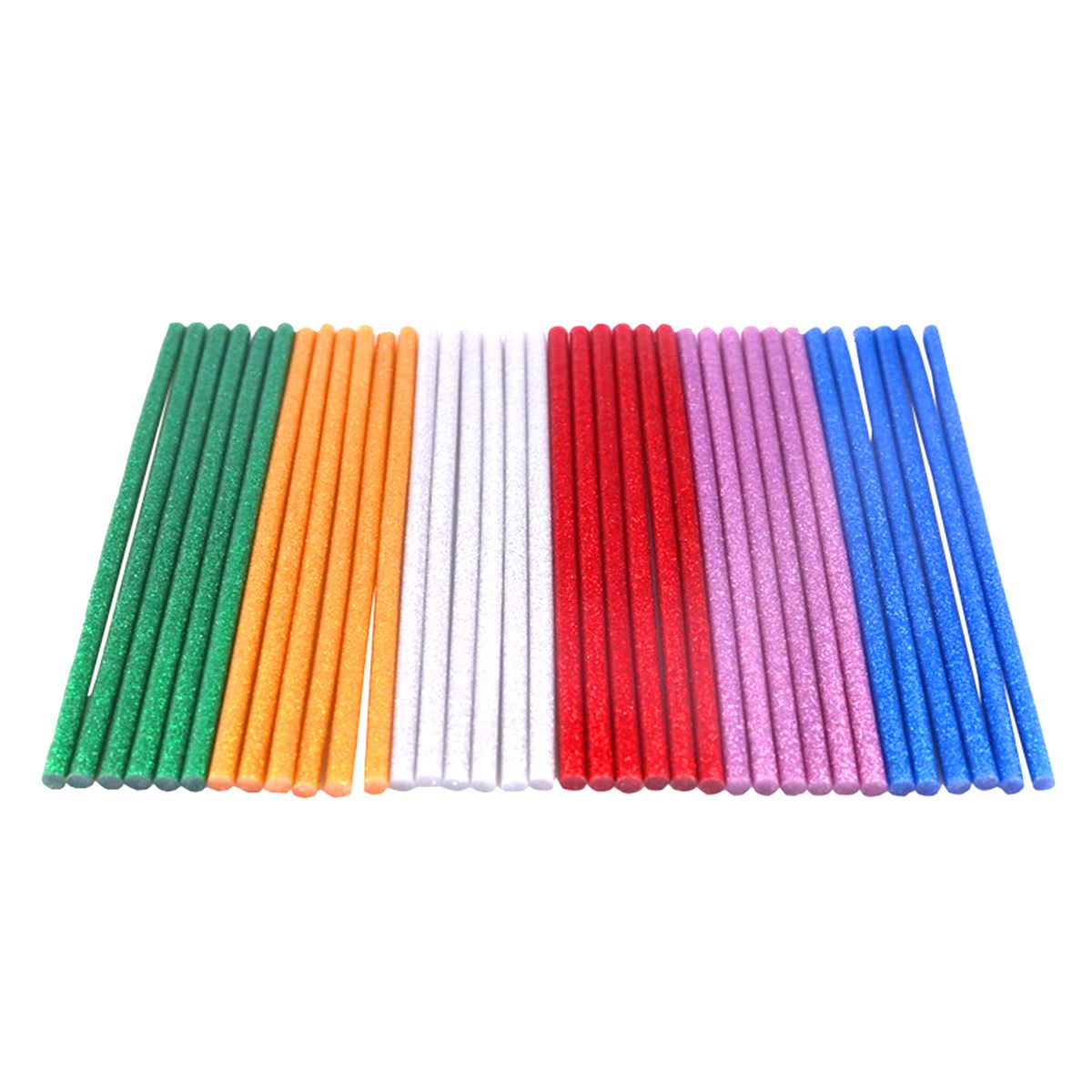 Hot Glue Stick 10PCS 11MM DIY Manual Transparent Color Flash