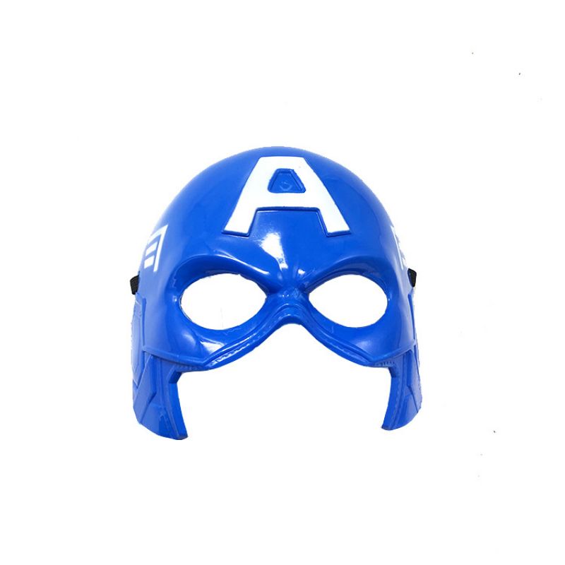 Spider Man Movie Figure Mask Anime Cartoon Action Figures Spider Man Ironman Cosplay Theme Party Mask Children Birthda Gift Toys(No.#1)