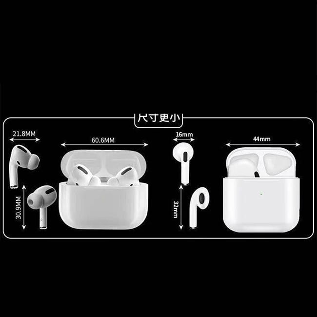Pro 4 Mini AiPods Wireless Headphones Bluetooth 5.0