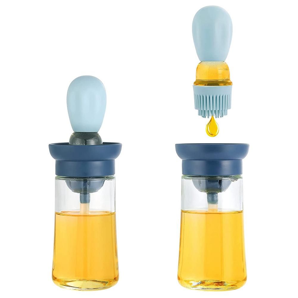 Olive Oil Dispenser with Brush, Measuring Oil Dispenser B