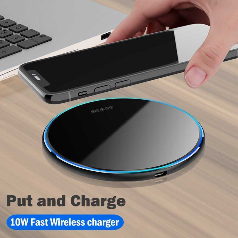 Qi 10w Wireless Charger For Huawei P40 Pro Plus P30 Pro Pad
