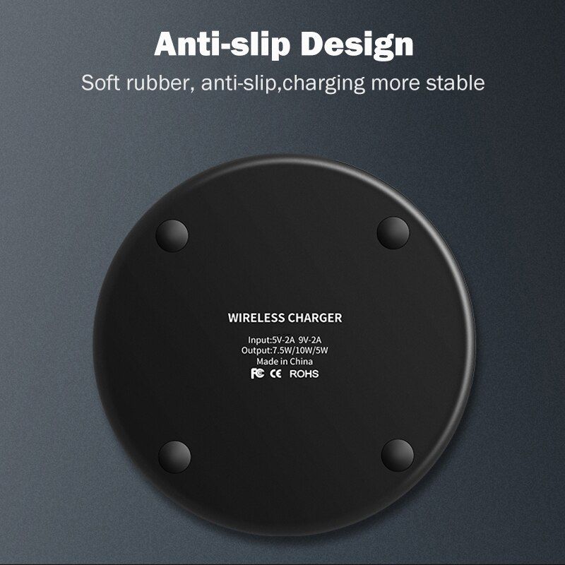 Qi 10w Wireless Charger For Huawei P40 Pro Plus P30 Pro Pad