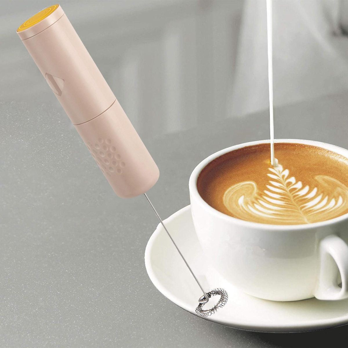 Milk Drink Coffee Whisk Mixer Electric Egg Beater Frother