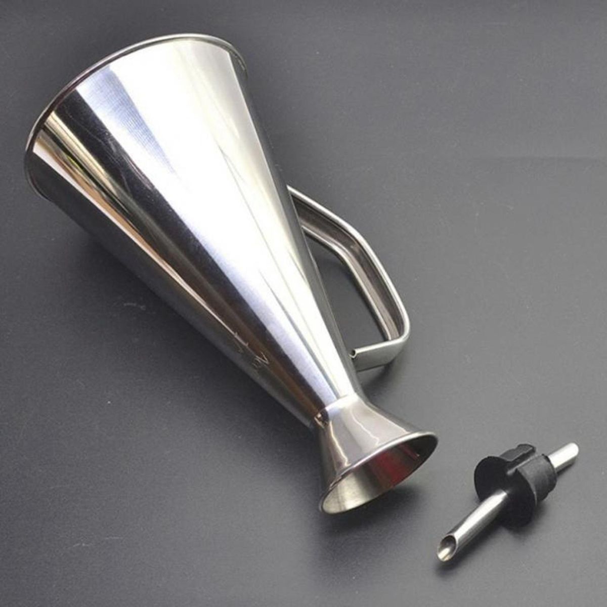 1000ML Stainless Steel Olive Oil Bottle Vinegar Sauce