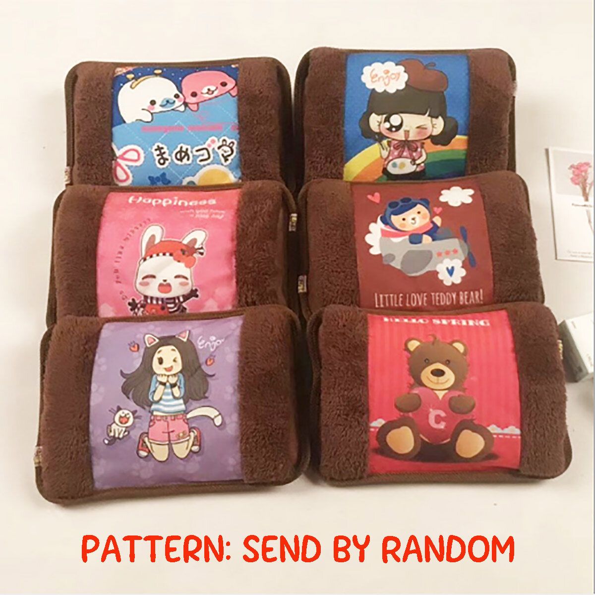 Hand Warmer Treasure Hot Water Bottle Charging Electric Hot Water Bag Plush Heat