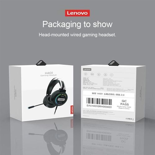 Lenovo H401 Headphone Usb Wired Over Ear Gaming Headset With Earphone
