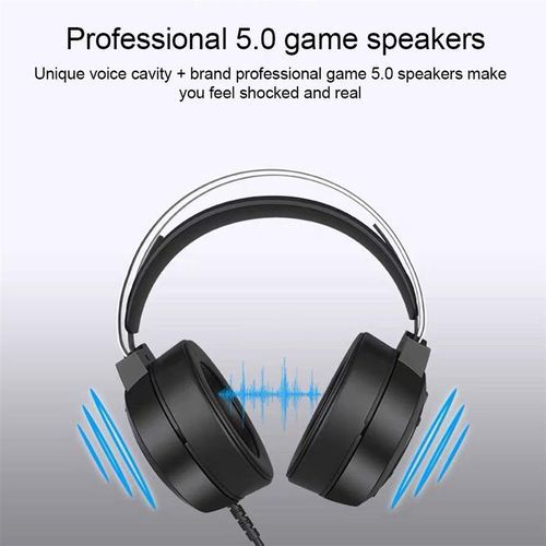 Lenovo H401 Headphone Usb Wired Over Ear Gaming Headset With Earphone