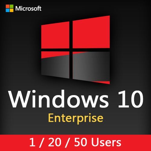 Microsoft Windows 10 Enterprise For 20/50 Users