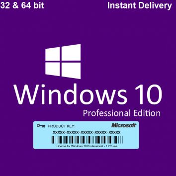 MS Windows 10 Pro Lifetime License Key (1 User)