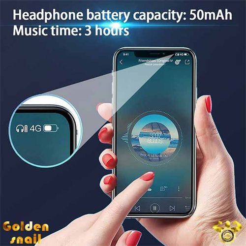 A3 Ture Wirelessly Sports Headset LEDs Earphones 360°Stereo
