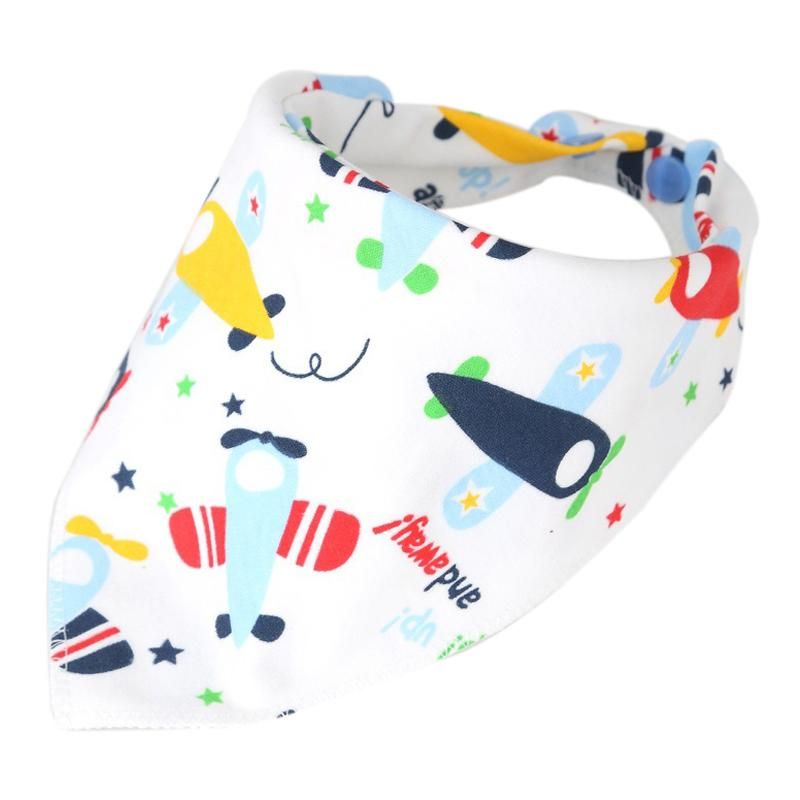 insular Cotton 1pcs Newborn Baby Bibs Waterproof Bib Burp Cloth For 0-3 Years Girls And Boys Bib Babies Clothing Aircraft