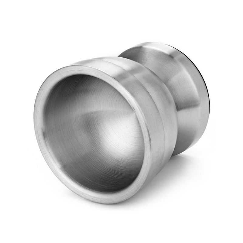 （mortar 11x11x10cm）New Garlic Spice Grinder Pharmacy Herbs Bowl Mill Grinder Crusher Kitchen Tool Stainless Steel Mortar Pestle Set Pugging Pot GRE