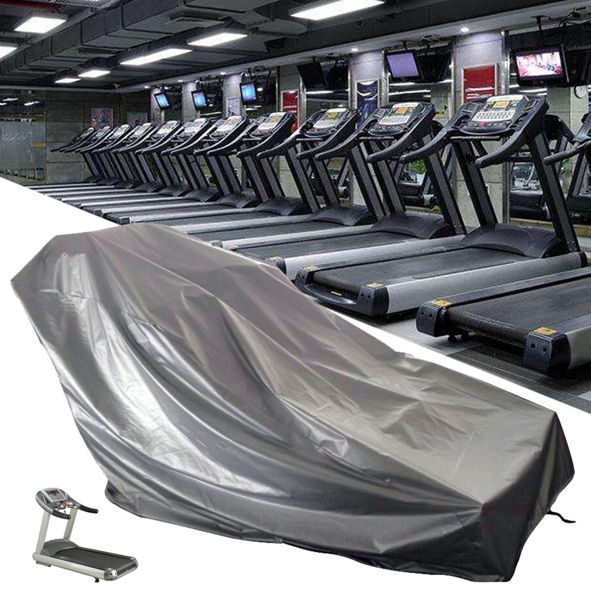 Treadmill Cover Multipurpose Portable Dust 420D Oxford