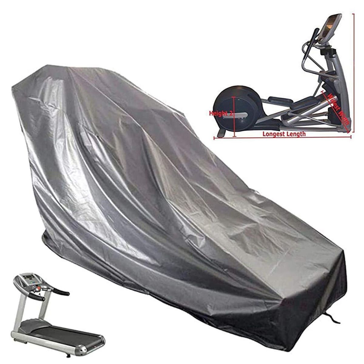 Treadmill Cover Multipurpose Portable Dust 420D Oxford