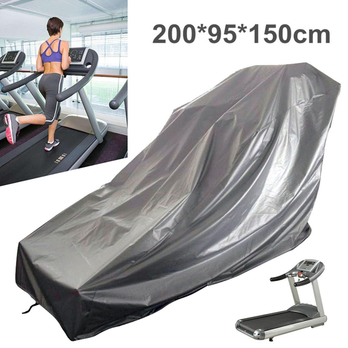 Treadmill Cover Multipurpose Portable Dust 420D Oxford