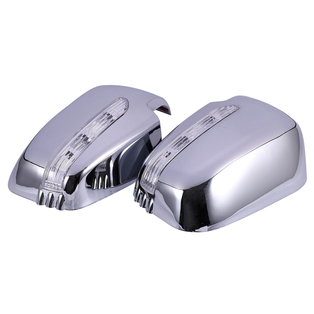 Car Door Mirror Covers With LED For Mitsubishi Triton L200