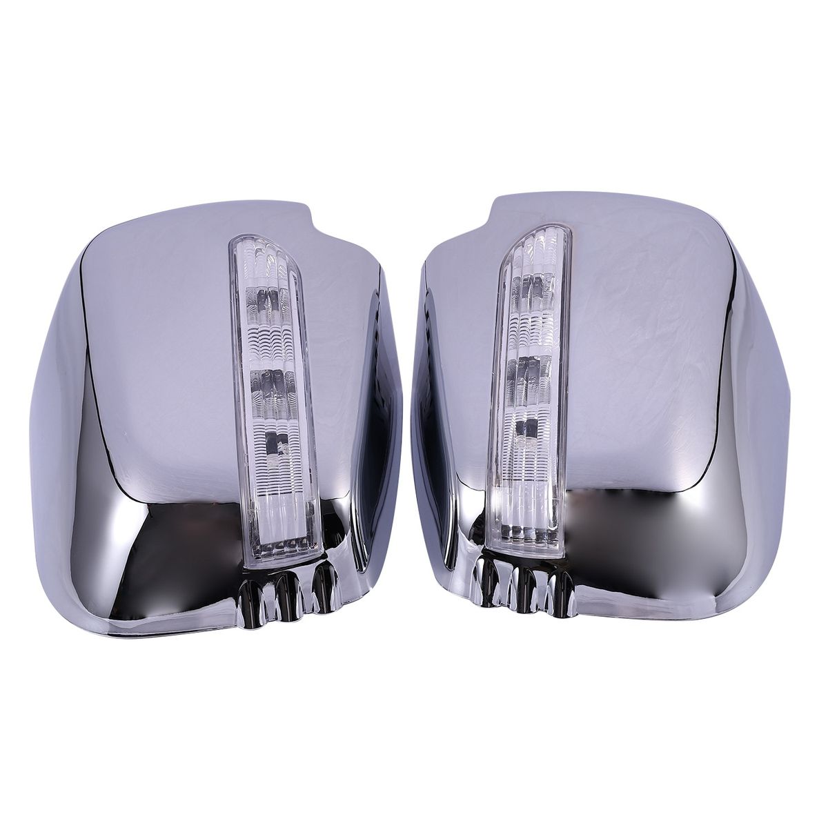 Car Door Mirror Covers With LED For Mitsubishi Triton L200