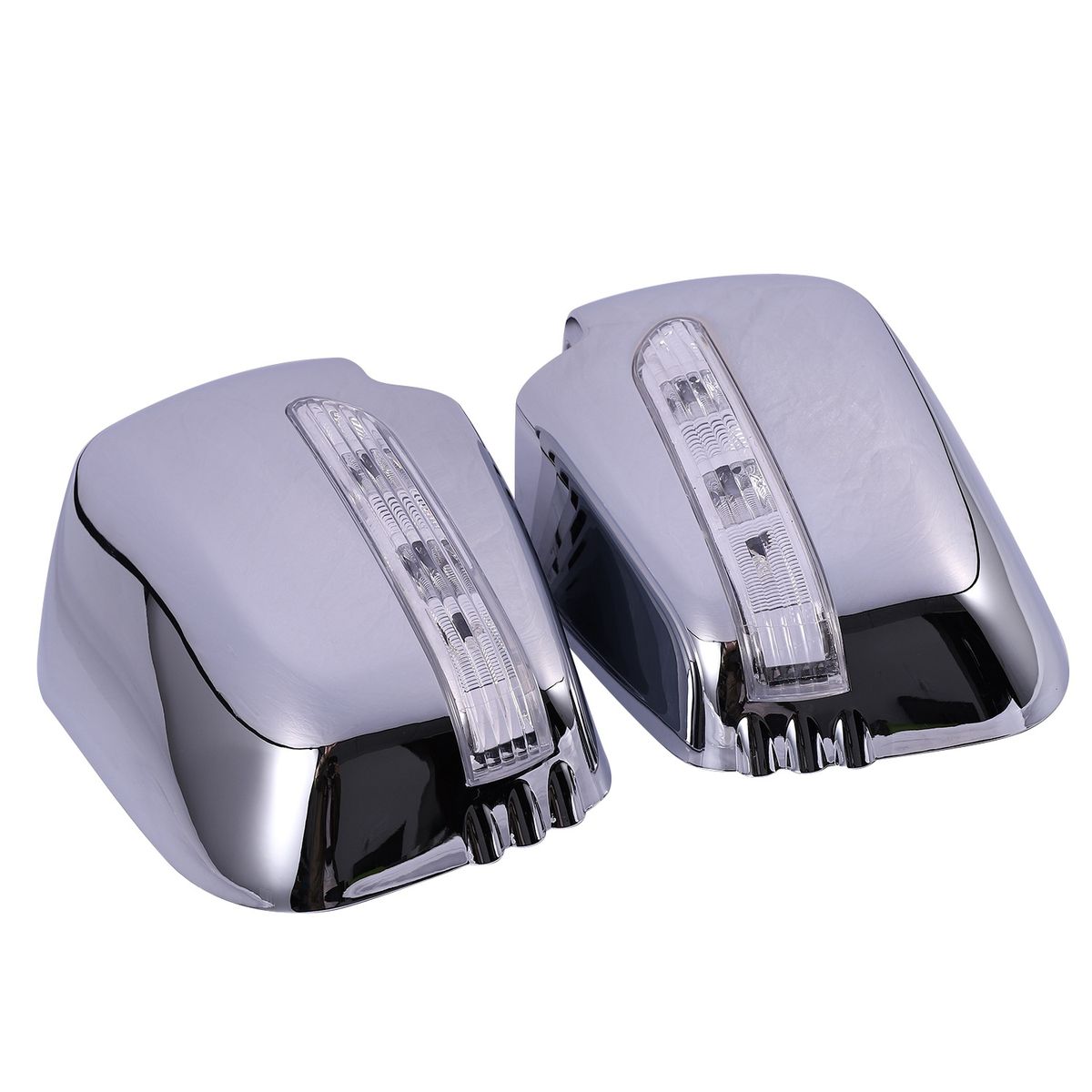 Car Door Mirror Covers With LED For Mitsubishi Triton L200