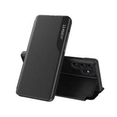 Galaxy S10 Plus Clear View Standing Cover+Free Screenguard