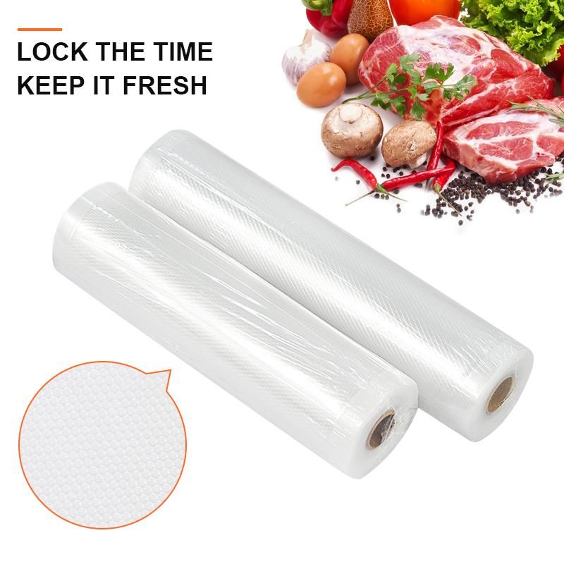 5 Rolls/lot Vacuum Sealer Bags Food PaSealing Machine Packer Packing Sachet Plastique Saver 12/17/20/25/28*500cm