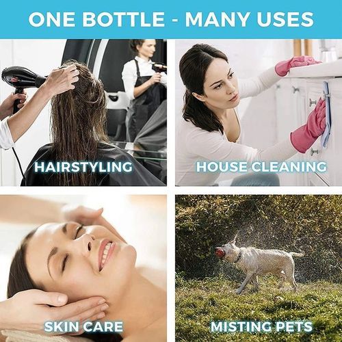 Continuous Spray Water Bottle For Curl Hair Mist Salon Care