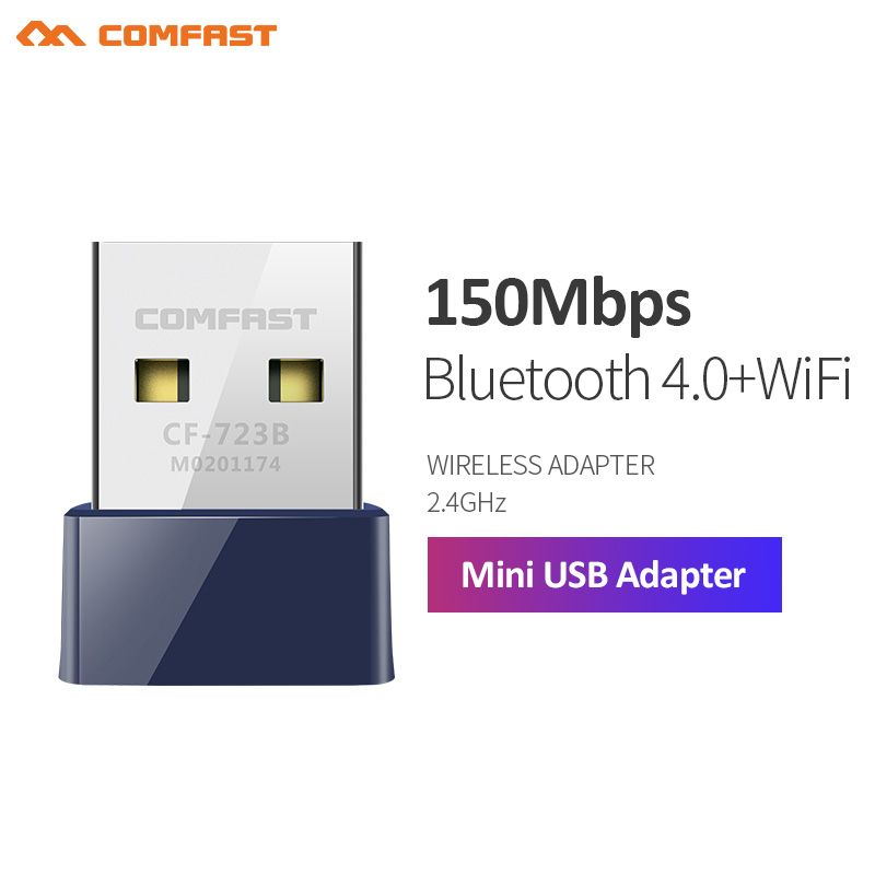 Mini USB 2.0 150Mbps Wireless Wifi Adapter Dongle Receiver
