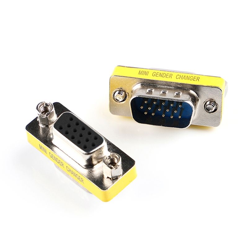 VGA 15Pin Male To VGA 15Pin Female Adapter